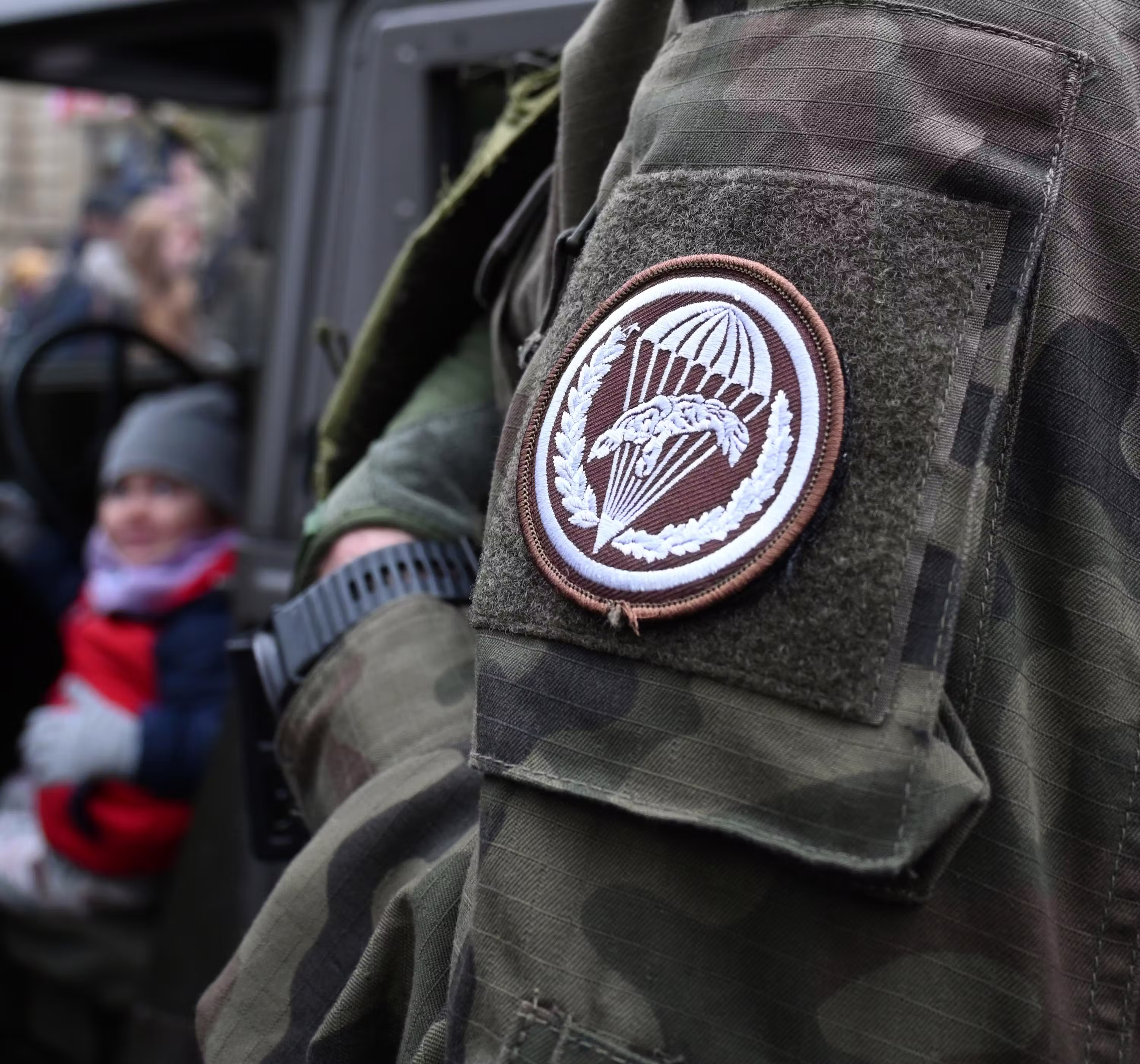 A Tactical Patch with Velcro
