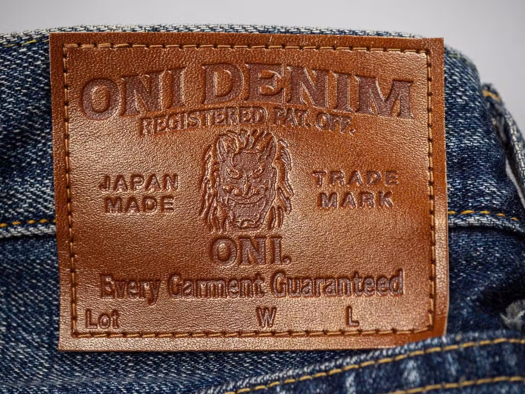 Leather Patch on Jeans