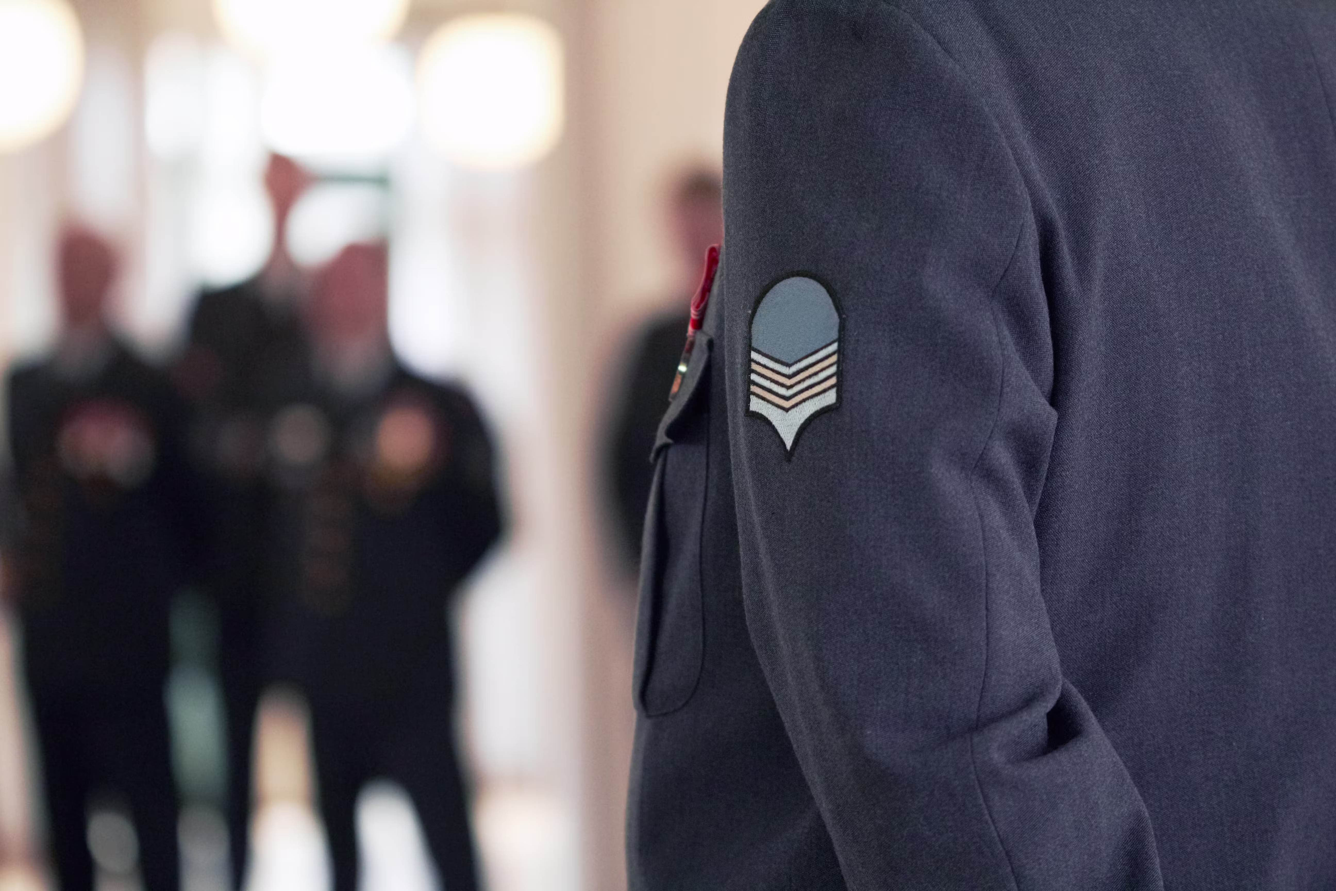 A colorful custom law enforcement patches